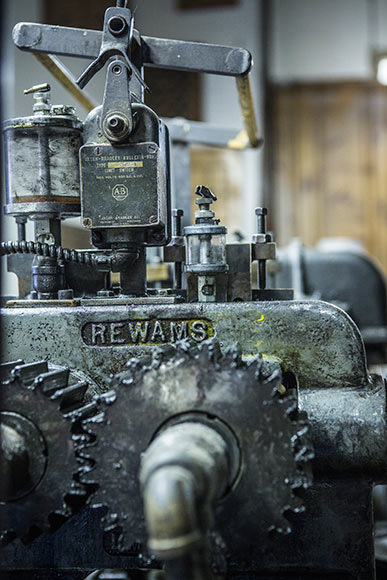 old machinery is still used to great success