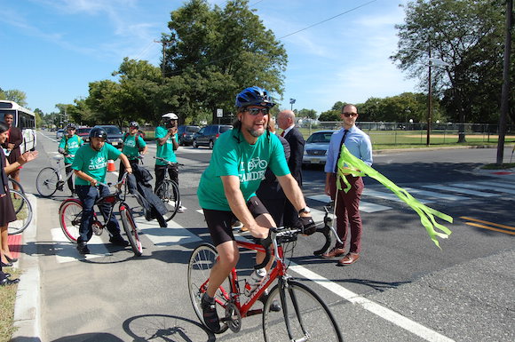 The Camden Greenway and Circuit trail project was unveiled on Sept. 24
