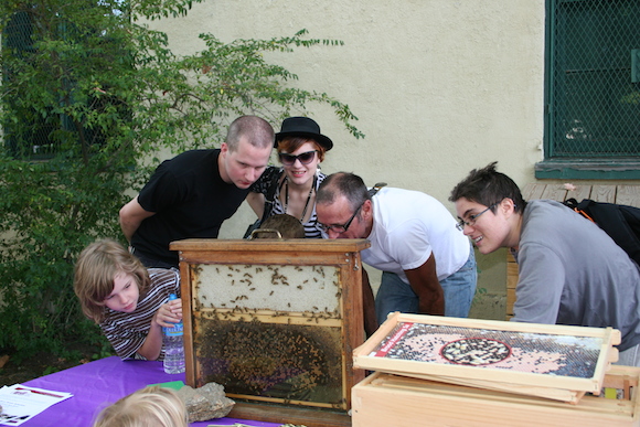 Education activities at the Honey Festival