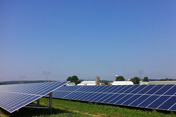 A solar project from Community Energy Inc.